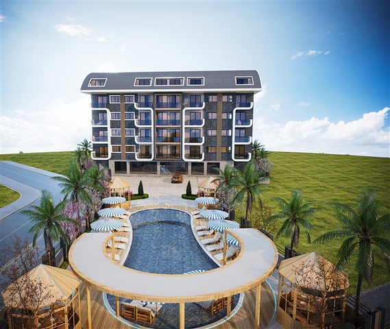 Apartments in a stylish and cozy complex in Oba