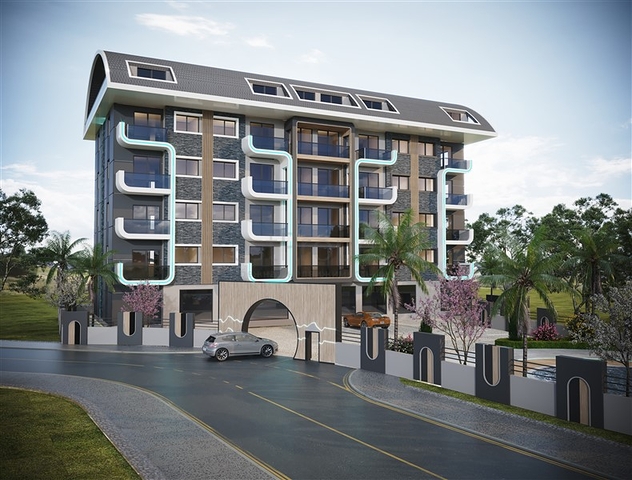 Apartments in a stylish and cozy complex in Oba