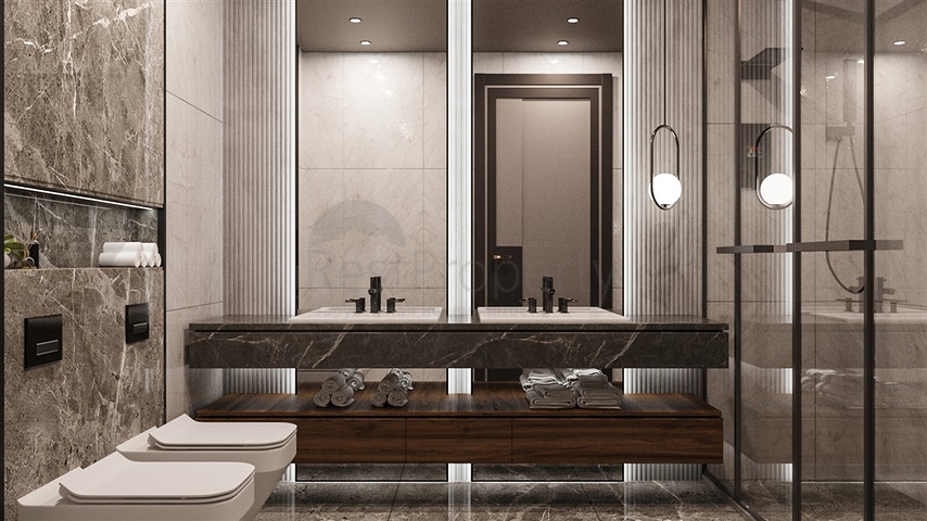 A residential complex with stunning views in the Bektash area