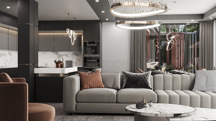 A residential complex with stunning views in the Bektash area