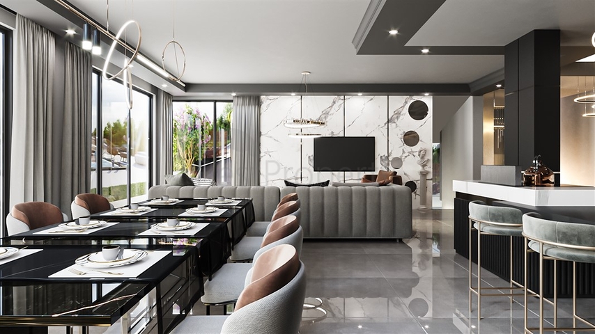 A residential complex with stunning views in the Bektash area