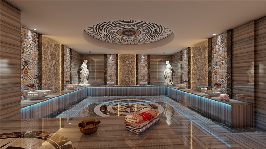 2+1 apartment in a complex under construction in Okurjalar district