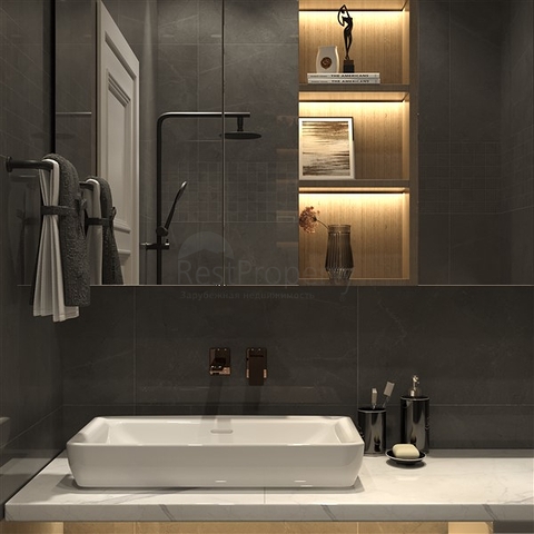 2+1 apartment in a complex under construction in Okurjalar district