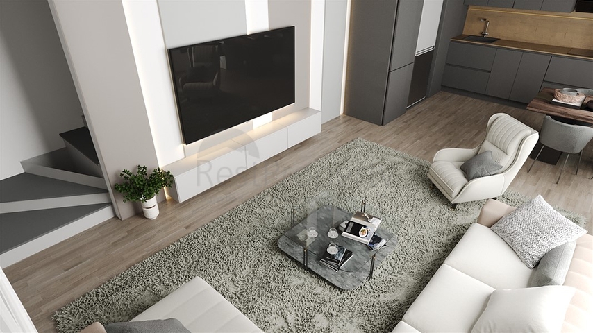 2+1 apartment in a complex under construction in Okurjalar district