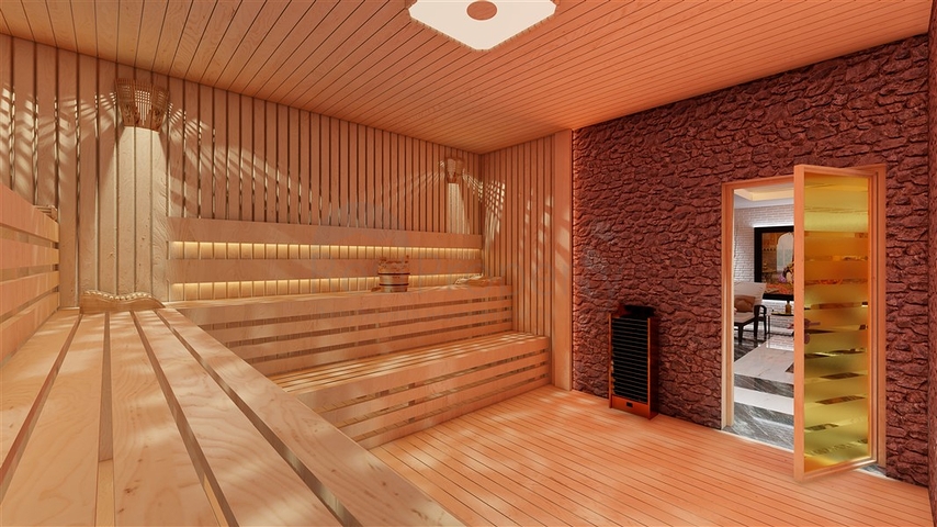 2+1 apartment in a complex under construction in Okurjalar district