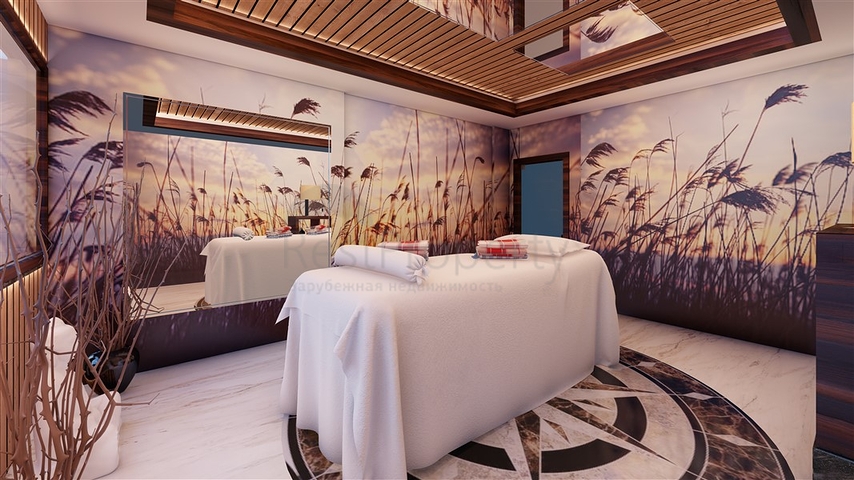 2+1 apartment in a complex under construction in Okurjalar district