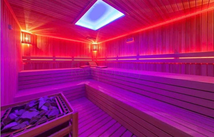 Furnished 1+1 apartment with beautiful sea view in Kargicak area