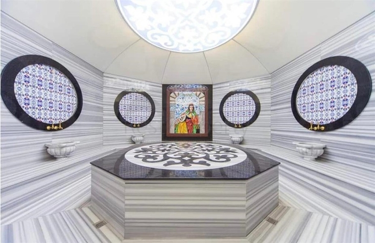 Furnished 1+1 apartment with beautiful sea view in Kargicak area