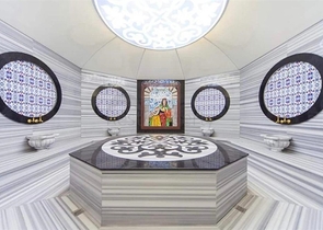 Furnished 1+1 apartment with beautiful sea view in Kargicak area