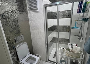 Furnished 1+1 apartment with beautiful sea view in Kargicak area