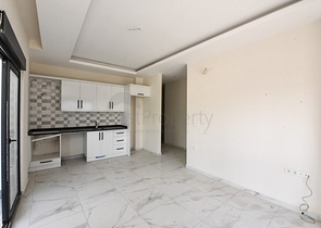 1+1 apartment in a new complex without infrastructure in Mahmutlar district