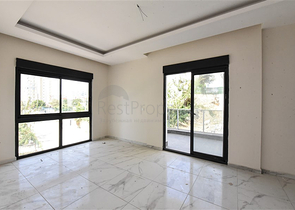 1+1 apartment in a new complex without infrastructure in Mahmutlar district