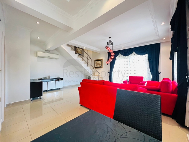 Spacious 2+1 penthouse in the center of Alanya