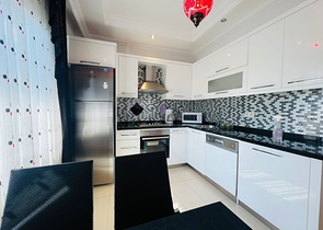 Spacious 2+1 penthouse in the center of Alanya