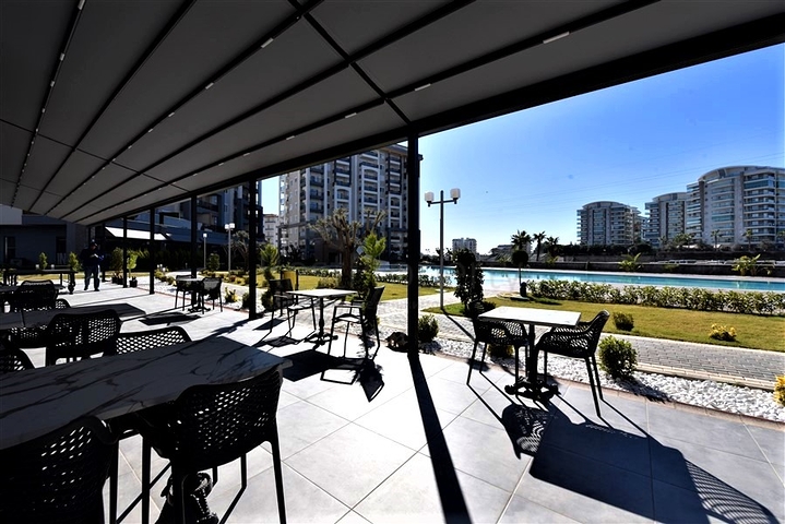 1+1 apartment for rent in a new residential complex