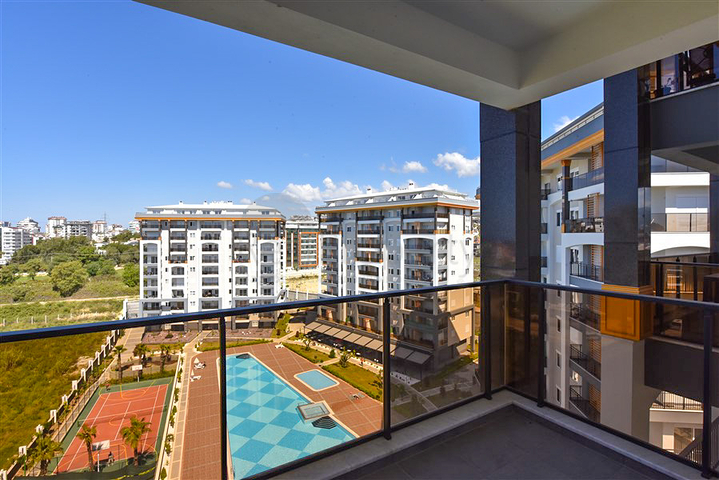 1+1 apartment for rent in a new residential complex