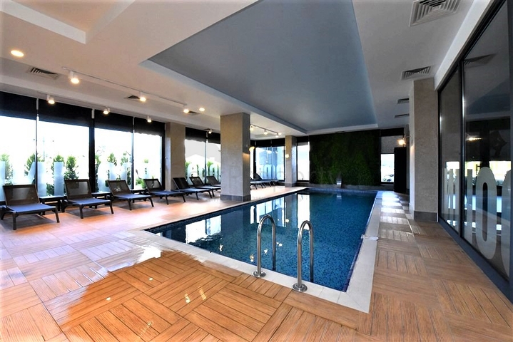 1+1 apartment for rent in a new residential complex