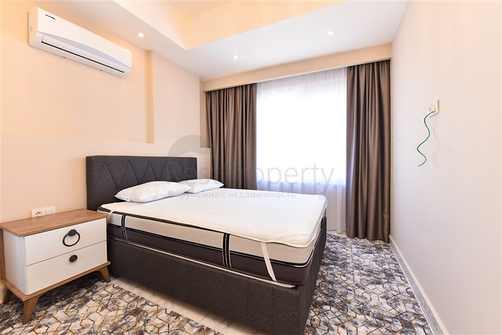 1+1 apartment for rent in a new residential complex