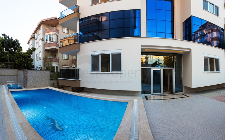 Luxury 3+1 apartment in the center of Alanya