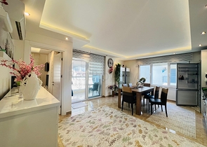 Luxury 3+1 apartment in the center of Alanya