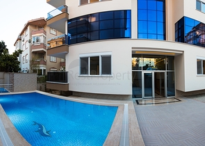 Luxury 3+1 apartment in the center of Alanya
