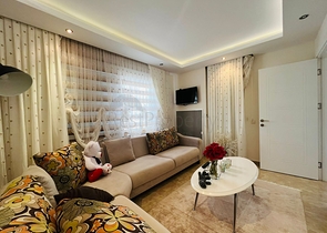 Luxury 3+1 apartment in the center of Alanya