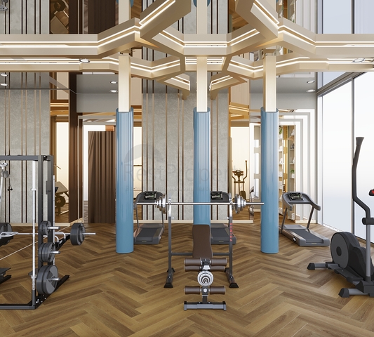 1+1 apartment in a premium class complex in Mahmutlar district