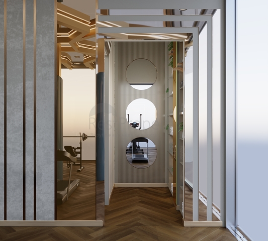 1+1 apartment in a premium class complex in Mahmutlar district