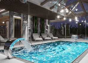 1+1 apartment in a premium class complex in Mahmutlar district