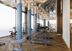 1+1 apartment in a premium class complex in Mahmutlar district