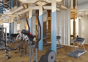 1+1 apartment in a premium class complex in Mahmutlar district