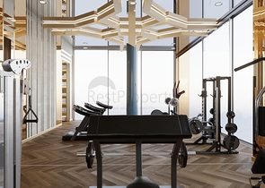 1+1 apartment in a premium class complex in Mahmutlar district