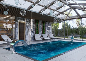 1+1 apartment in a premium class complex in Mahmutlar district