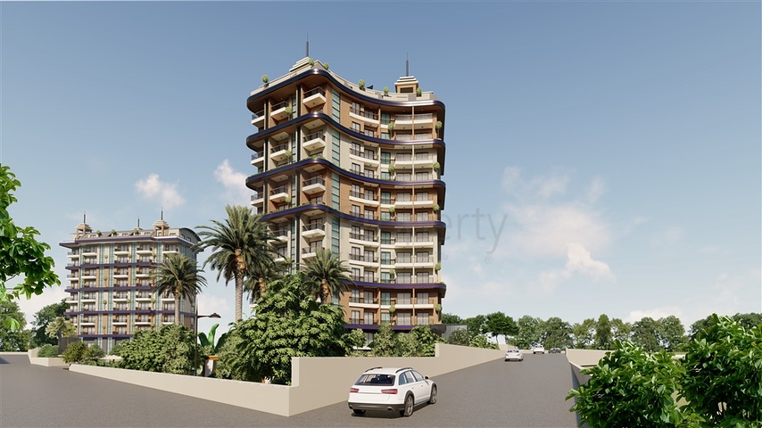 1+1 apartment in Mahmutlar district