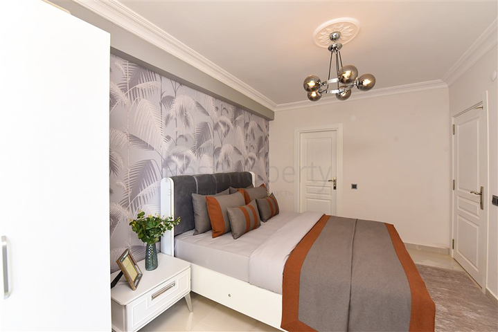 3+1 penthouse just 300 meters from the Mediterranean sea in Oba area