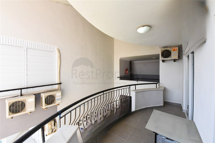 3+1 penthouse just 300 meters from the Mediterranean sea in Oba area