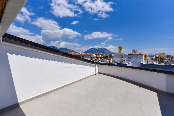 3+1 penthouse just 300 meters from the Mediterranean sea in Oba area