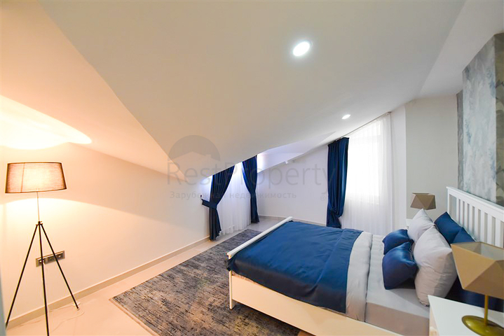 3+1 penthouse just 300 meters from the Mediterranean sea in Oba area