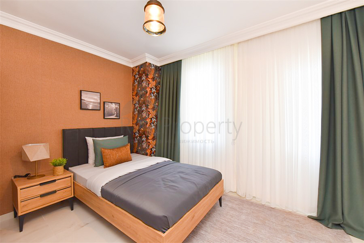 3+1 penthouse just 300 meters from the Mediterranean sea in Oba area