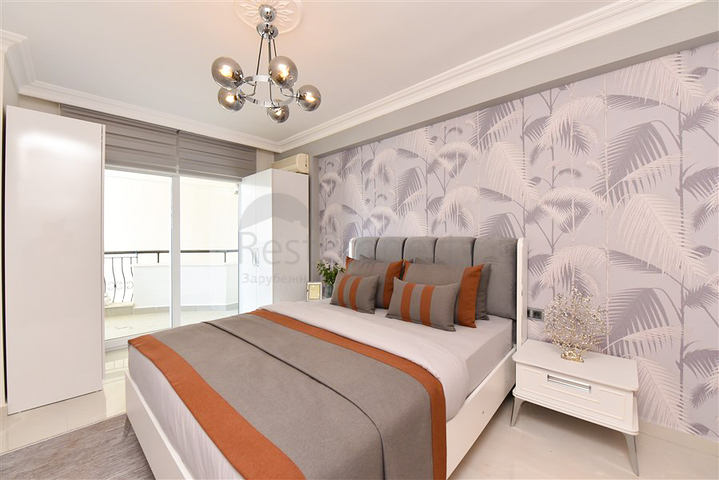 3+1 penthouse just 300 meters from the Mediterranean sea in Oba area