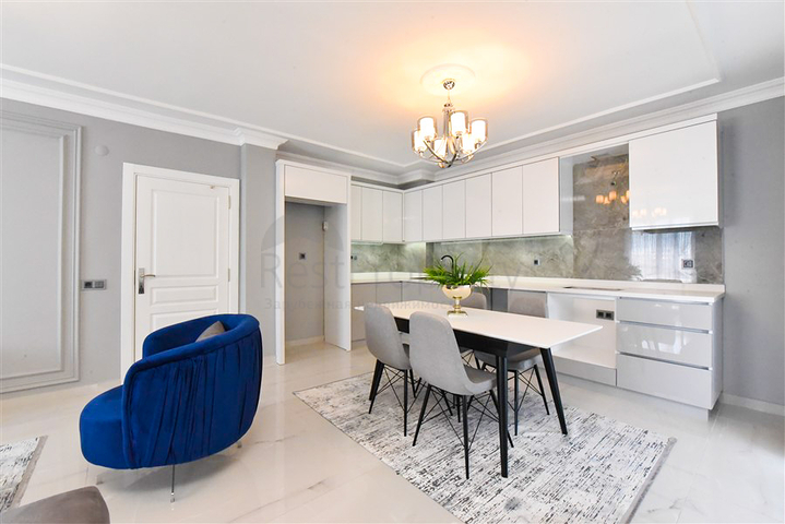 3+1 penthouse just 300 meters from the Mediterranean sea in Oba area