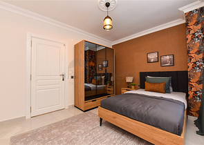 3+1 penthouse just 300 meters from the Mediterranean sea in Oba area