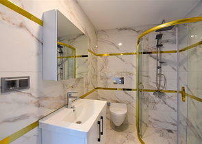 3+1 penthouse just 300 meters from the Mediterranean sea in Oba area