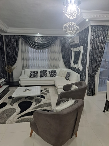 Furnished 2+1 apartment in the heart of Alanya