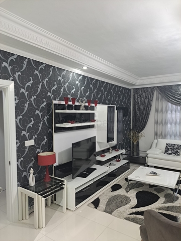 Furnished 2+1 apartment in the heart of Alanya
