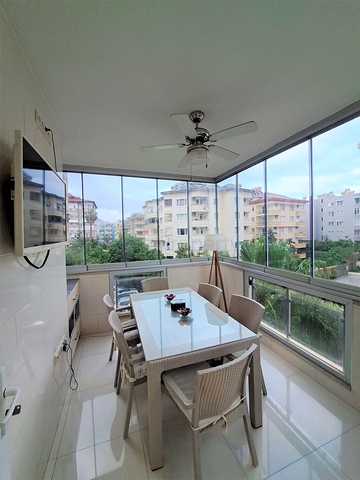 Furnished 2+1 apartment in the heart of Alanya