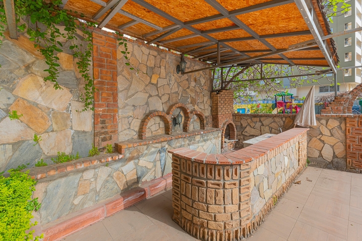 Furnished 2+1 apartment in the heart of Alanya