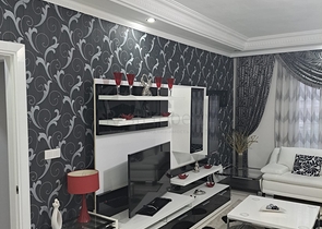 Furnished 2+1 apartment in the heart of Alanya