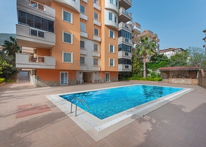 Furnished 2+1 apartment in the heart of Alanya