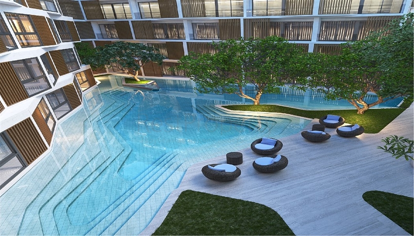 Modern residential complex 200 m from Bangtao beach
